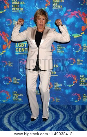 LOS ANGELES - SEP 24:  Diana Nyad at the Los Angeles LGBT Center 47th Anniversary Gala Vanguard Awards at the Pacific Design Center on September 24, 2016 in West Hollywood, CA