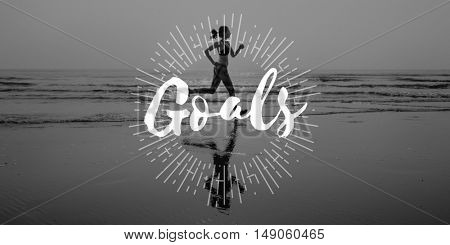 Goals Target Aspirations Purpose Aim Strategy Concept
