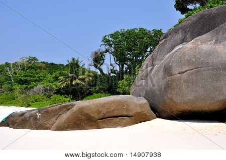 Similansky isole nell'Oceano Indiano.