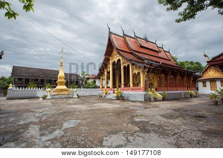 Wat Sensoukharam in Luang Prabang at Laos