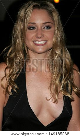 Becky Boxer at the World premiere of 'Jarhead' held at the Arclight Cinemas in Hollywood, USA on October 27, 2005.