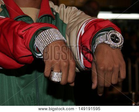 Chingy at the Los Angeles premiere of 'Get Rich or Die Tryin' held at the Grauman's Chinese Theatre in Hollywood, USA on November 3, 2005.
