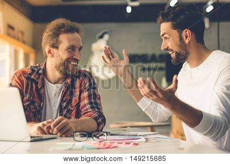 Handsome Designers Working