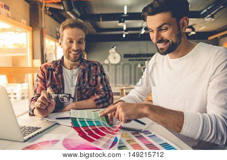 Handsome Designers Working