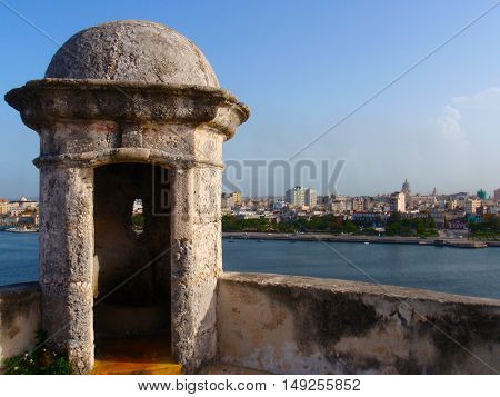 Image of buildings in and around Havana, Cuba