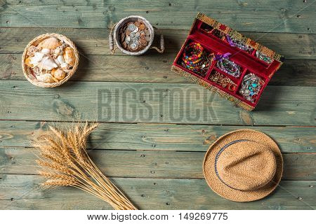 Necklace And Beads
