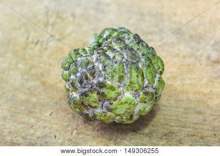 Sugar apple, custard apple (Annona squamosa Linn)