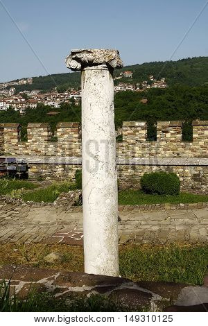 Veliko Tarnovo viewed from Tsarevets fortress, Bulgaria