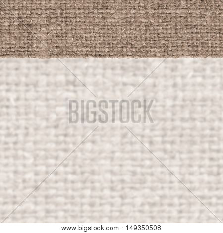 Textile structure fabric industry sandy canvas hemp material rough background
