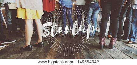 Socialize Diaspora Start up Initiation Team Building Concept