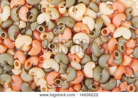 Pâtes colorées