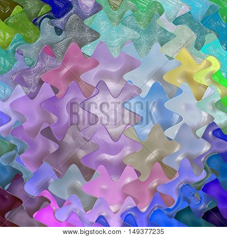 Abstract coloring background of the abstract background with visual lighting, mosaic,wave,spherize and plastic wrap effects.Good for your project design