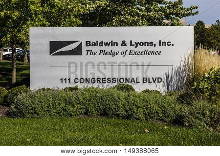 Carmel - Circa September 2016: Baldwin & Lyons headquarters underwriters of property and casualty insurance II
