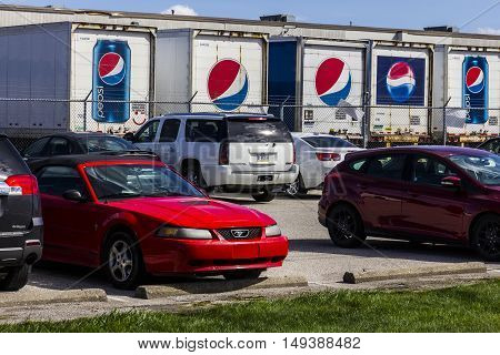 Indianapolis - Circa September 2016: Pepsi Bottling Location. Pepsi is one of the largest beverage producers in the world I