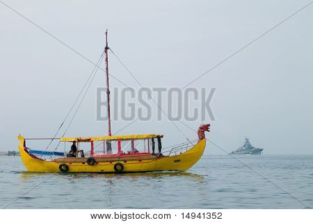 Boat With Passengers