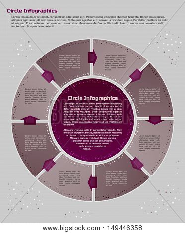 Circular Infographic Design Template