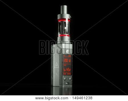 Aged vaping mod. High quality 3d rendering