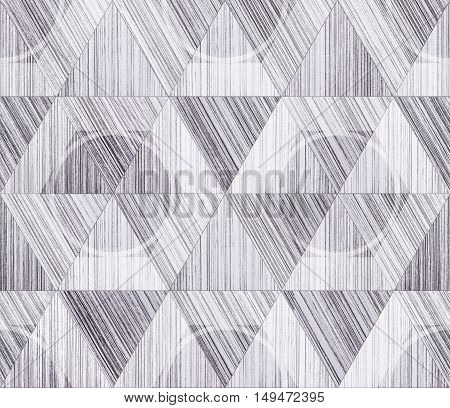 Black and white geometric sacral polygonal grunge textured art pattern