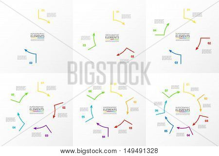 Collection Of Infographic Templates For Business