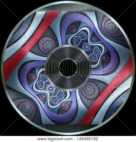 Premade Digital Media Disc Render