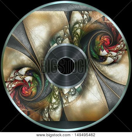 Premade Digital Media Disc Render