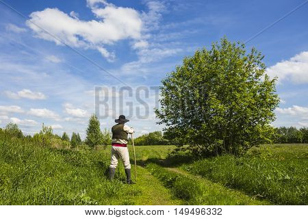 Man In Black Hat