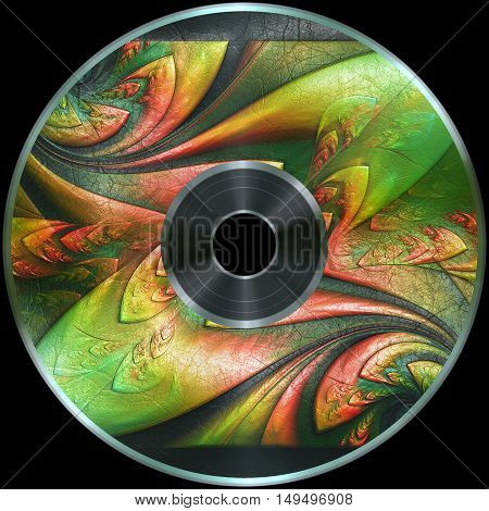 Premade Digital Media Disc Render