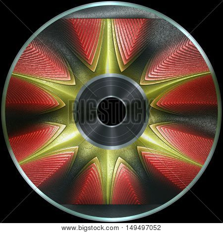 Premade Digital Media Disc Render