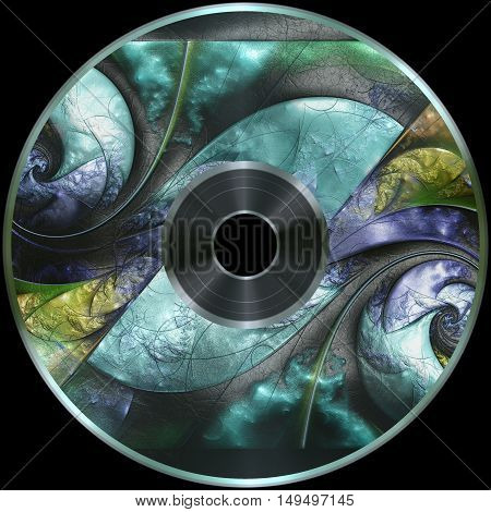 Premade Digital Media Disc Render