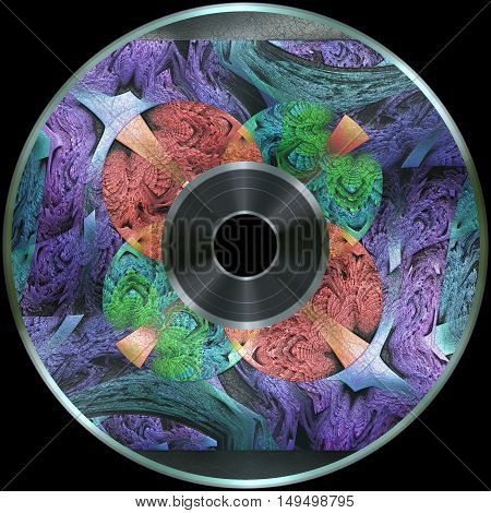 Premade Digital Media Disc Render