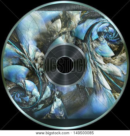 Premade Digital Media Disc Render