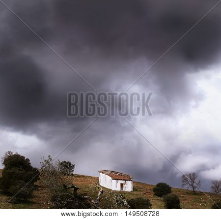 Small house in a remote village in Northern Portugal.