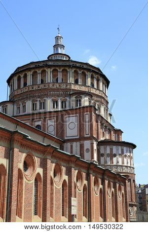 Church Of Santa Maria Delle Grazie, Milan, Italy