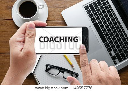 Coaching (guide Instructor Leader Manager Tutor )