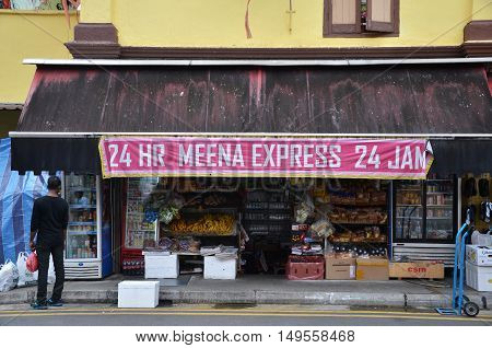 Little India District In Singapore