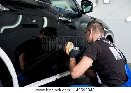 Polished Black Car