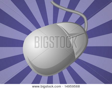 Computer mouse periferiche hardware input device illustrazione