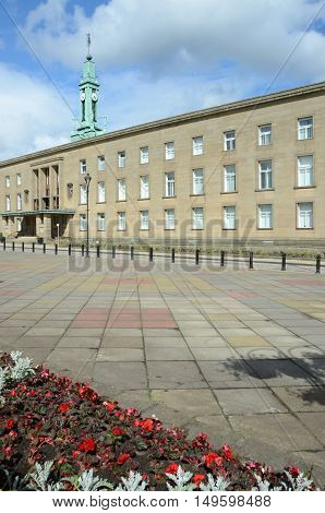 An external view of an official building in Kirkcaldy