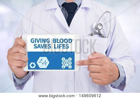 Giving Blood Saves Lifes