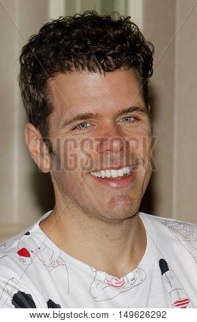 Perez Hilton at the SlutWalk Festival Press Conference held at the Four Seasons Hotel in Beverly Hills, USA on September 29, 2016.