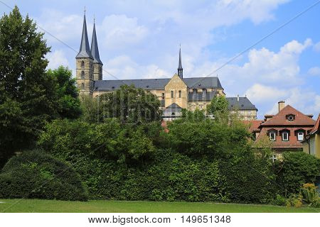 St. Michael's Church Of Michaelsberg Abbey In Bamberg, Bavaria, Germany
