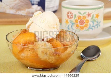 Peach Cobbler Dessert