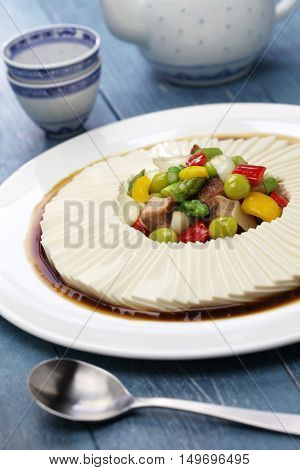 one thousand leaves tofu, chinese cuisine