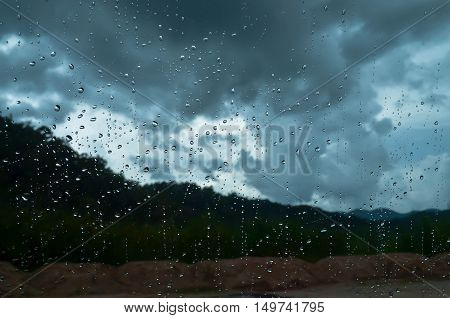 sky water rain outdoor nature green light