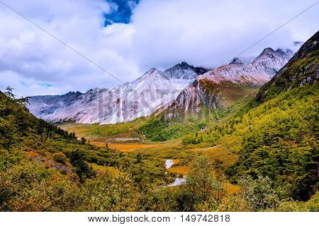 Yading Nature Reserve, Daocheng County, Sichuan, China