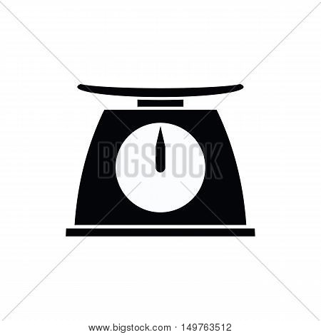 icon black analogue scales of vector ESP10