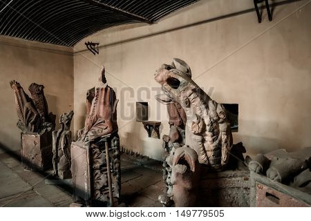 Old Sculptures In The Museum, Strasbourg