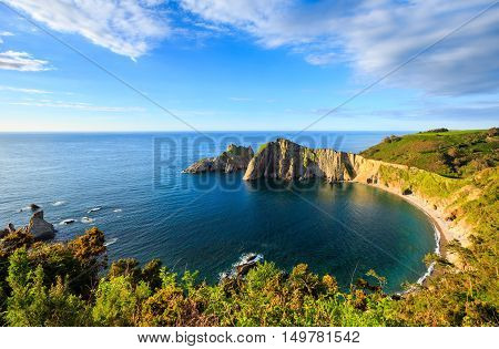 Del Silencio Beach (asturias, Spain).