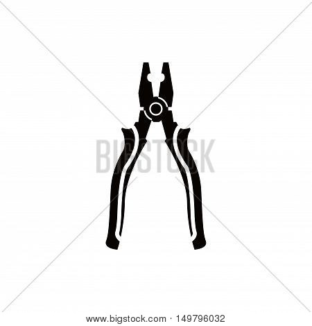 pliers icon stock vector illustration flat design