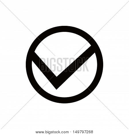 check icon stock vector illustration flat design
